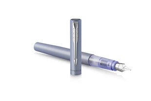 Перьевая ручка Parker Vector XL Silver Blue. цена и информация | Письменные принадлежности | pigu.lt