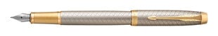 Перьевая ручка Parker IM Premium Warm Grey GT - 1931684 цена и информация | Письменные принадлежности | pigu.lt