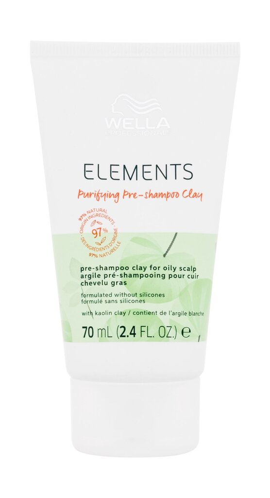 Plaukus valantis molis Wella Professionals Elements, 70 ml kaina ir informacija | Šampūnai | pigu.lt