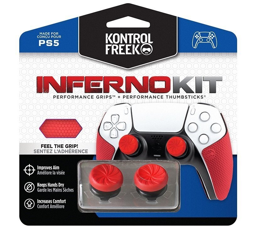KontrolFreek Performance Kit Inferno цена и информация | Žaidimų kompiuterių priedai | pigu.lt