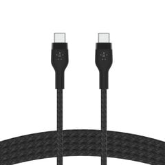 Belkin, USB-C, 2 m kaina ir informacija | Kabeliai ir laidai | pigu.lt