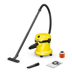 Karcher WD 2 пылесос для сухой влажной уборки цена и информация | Пылесосы | pigu.lt