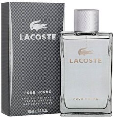 Tualetinis vanduo Lacoste Pour Homme EDT vyrams 100 ml kaina ir informacija | Lacoste Kvepalai, kosmetika | pigu.lt