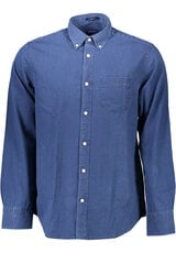 Marškiniai vyrams Gant 54316, mėlyni kaina ir informacija | Vyriški marškiniai | pigu.lt