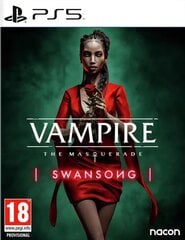 Vampire The Masquerade: Swansong (Playstation 5 game) Preorder цена и информация | Компьютерные игры | pigu.lt