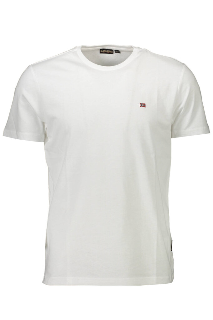 Marškinėliai vyrams Napapijri salis c ss 1 np0a4frp002, balti kaina ir informacija | Vyriški marškinėliai | pigu.lt