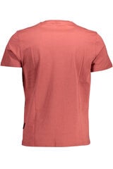 Marškinėliai vyrams Napapijri 62211, raudoni цена и информация | Мужские футболки | pigu.lt