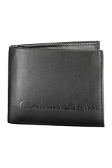Piniginė vyrams Calvin Klein 68681, juoda цена и информация | Мужские кошельки | pigu.lt