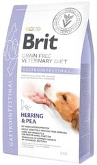 Brit GF Veterinary Diets suaugusiems šunims su silke ir žirniais Gastrointestinal, 2 kg kaina ir informacija | Sausas maistas šunims | pigu.lt