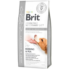 Brit GF Veterinary Diets suaugusiems šunims su silke ir žirniais Mobility, 12 kg kaina ir informacija | Sausas maistas šunims | pigu.lt