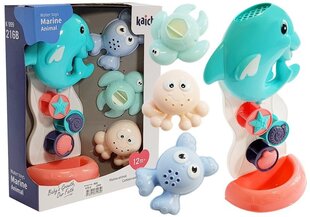 Vonios žaislų rinkinys „Delfinas“ kaina ir informacija | Žaislai kūdikiams | pigu.lt