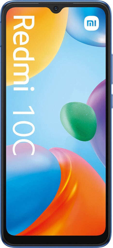 Xiaomi Redmi 10C Dual SIM 4/128GB,MZB0B2OEU Ocean Blue kaina ir informacija | Mobilieji telefonai | pigu.lt