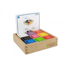 9 цветных кубиков и стаканчиков для детей цена и информация | Игрушки для малышей | pigu.lt