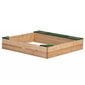 Smėlio dėžė su medinėmis sėdynėmis AXI kaina ir informacija | Smėlio dėžės, smėlis | pigu.lt