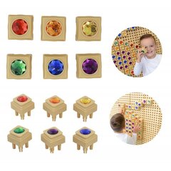 Masterkidz plokščių dekoravimo rinkinys 72 elementai kaina ir informacija | Lavinamieji žaislai | pigu.lt