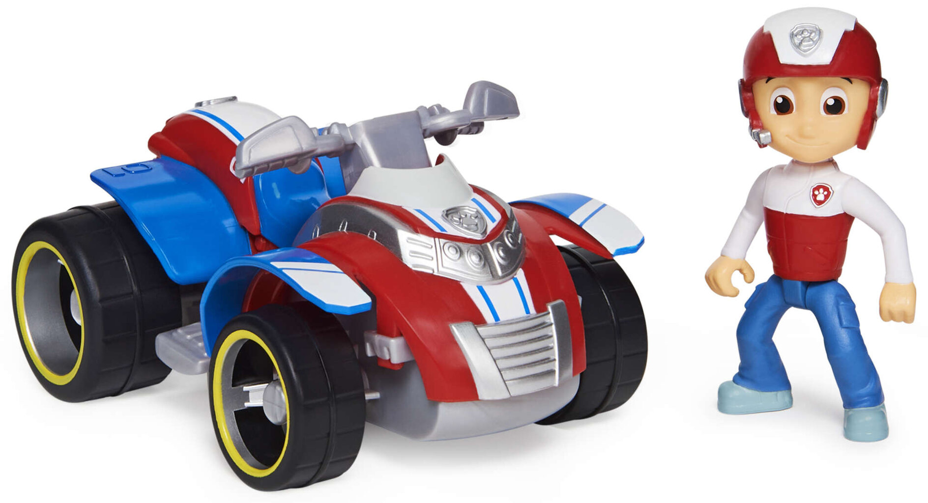 Paw Patrol Ryder Rescue ATV - automobilis su Ryder kolekcine figūra kaina ir informacija | Žaislai berniukams | pigu.lt