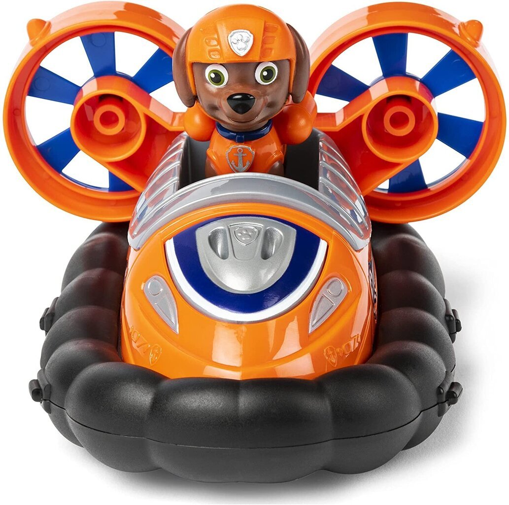 Paw Patrol Zuma Hovercraft - автомобиль с коллекционной фигуркой Зумы цена  | pigu.lt