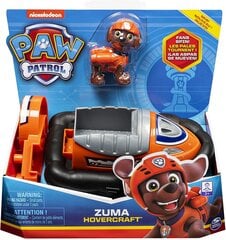 Paw Patrol Zuma Hovercraft - автомобиль с коллекционной фигуркой Зумы цена и информация | Paw Patrol Товары для детей и младенцев | pigu.lt