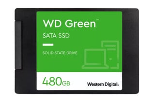 Внутренний жесткий диск Western Digital WDS480G3G0A 2,5" 480 ГБ BFNBBS55146898 цена и информация | Внутренние жёсткие диски (HDD, SSD, Hybrid) | pigu.lt