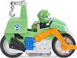 Paw Patrol Moto Pups - ROCKY - prabangi transporto priemonė - motociklas su ROCKY kolekcine figūra kaina ir informacija | Žaislai berniukams | pigu.lt
