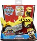 Paw Patrol Moto Pups - RUBBLE - prabangi transporto priemonė - motociklas su RUBBLE kolekcine figūra цена и информация | Žaislai berniukams | pigu.lt