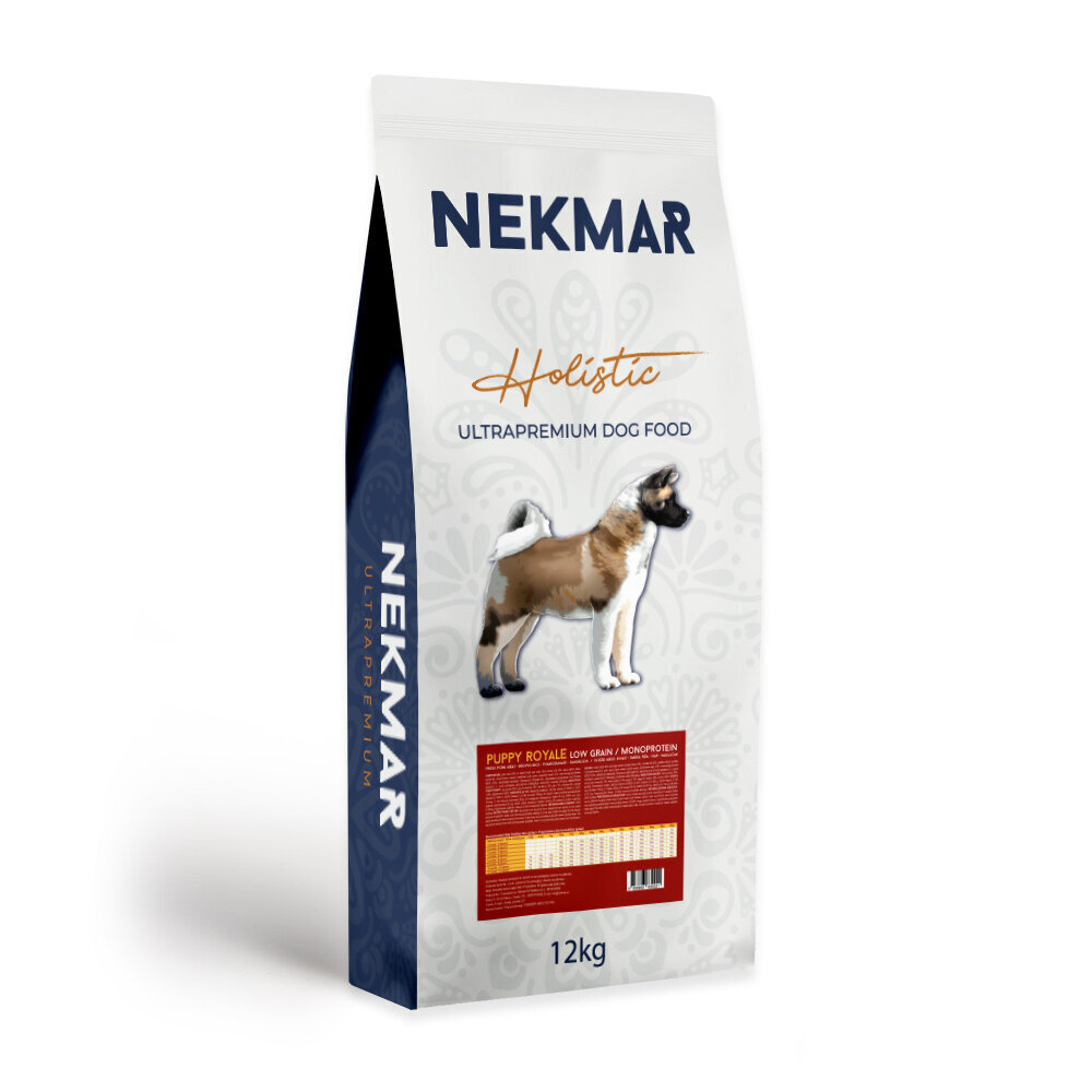 Nekmar Puppy Royale ultra premium, 12 kg kaina ir informacija | Sausas maistas šunims | pigu.lt