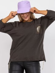 Женская блуза цвета хаки Plus size цена и информация | Женские блузки, рубашки | pigu.lt