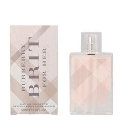 Tualetinis vanduo Burberry Brit EDT moterims 50 ml kaina ir informacija | Burberry Kosmetika kūnui | pigu.lt