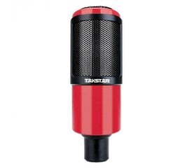 PC-K320 raudonas studijinis mikrofonas kaina ir informacija | Mikrofonai | pigu.lt