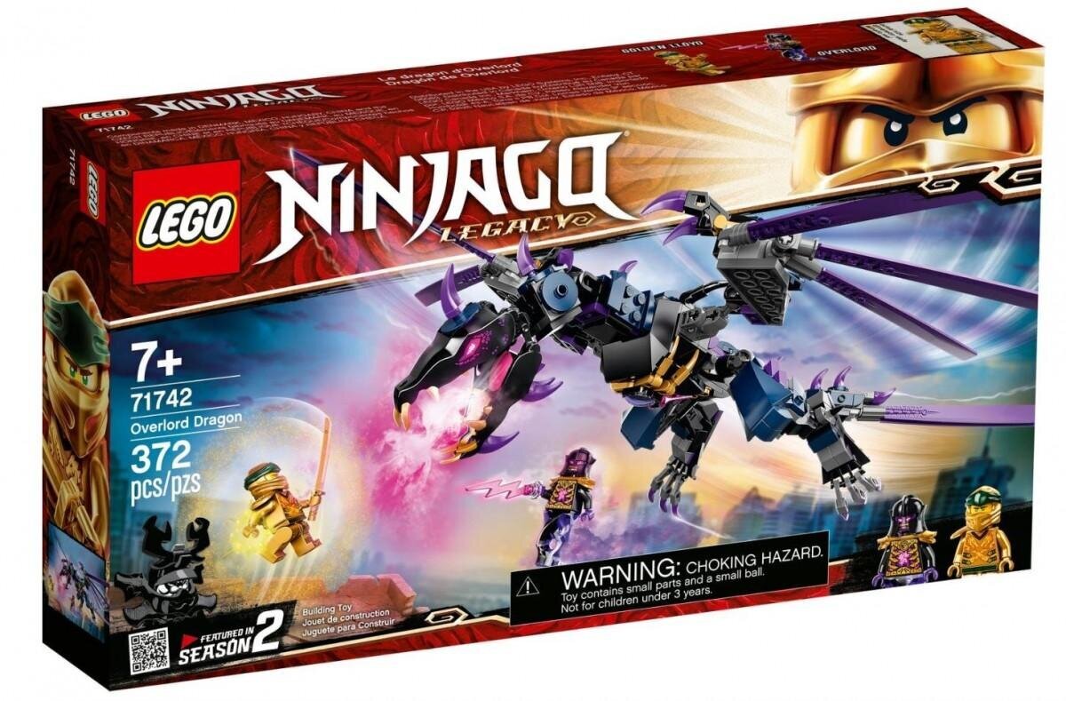 71742 LEGO® Ninjago Valdovas Drakonas цена и информация | Konstruktoriai ir kaladėlės | pigu.lt