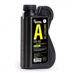 Alyva BIZOL Allround 5W-40 1 ltr (85220) цена и информация | Моторные масла | pigu.lt