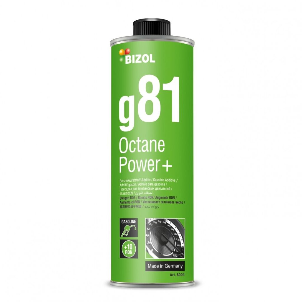 Priedas BIZOL Octane Power+ g81 0,25 ltr (8004) kaina ir informacija | Alyvos priedai | pigu.lt