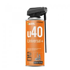 Techninis aerozolis BIZOL Universal+ u40 0,4 ltr (80007) kaina ir informacija | Alyvos priedai | pigu.lt