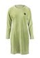 Aksominė suknelė moterims Žalioji citrina SNP41008 kaina ir informacija | Suknelės | pigu.lt