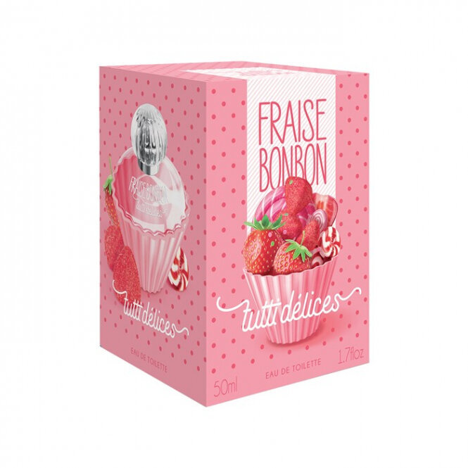 Tualetinis vanduo mergaitėms Tutti Delices Fraise Bonbon, 50 ml цена и информация | Kvepalai vaikams | pigu.lt