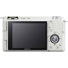 Sony ZV-E10 (White) kaina ir informacija | Vaizdo kameros | pigu.lt