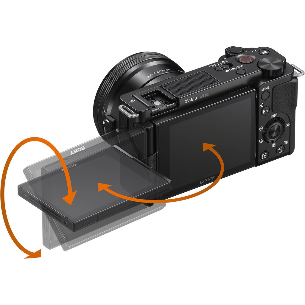 Sony ZV-E10 + E PZ 16-50mm F3.5-5.6 OSS kaina ir informacija | Skaitmeniniai fotoaparatai | pigu.lt