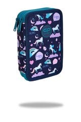 Forminis dviejų skyrių penalas su priedais CoolPack Jumper 2 Happy Unicorn E66549 kaina ir informacija | CoolPack Vaikams ir kūdikiams | pigu.lt