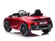 McLaren GT 12v su muzikos moduliu, blizgus raudonas kaina ir informacija | Elektromobiliai vaikams | pigu.lt