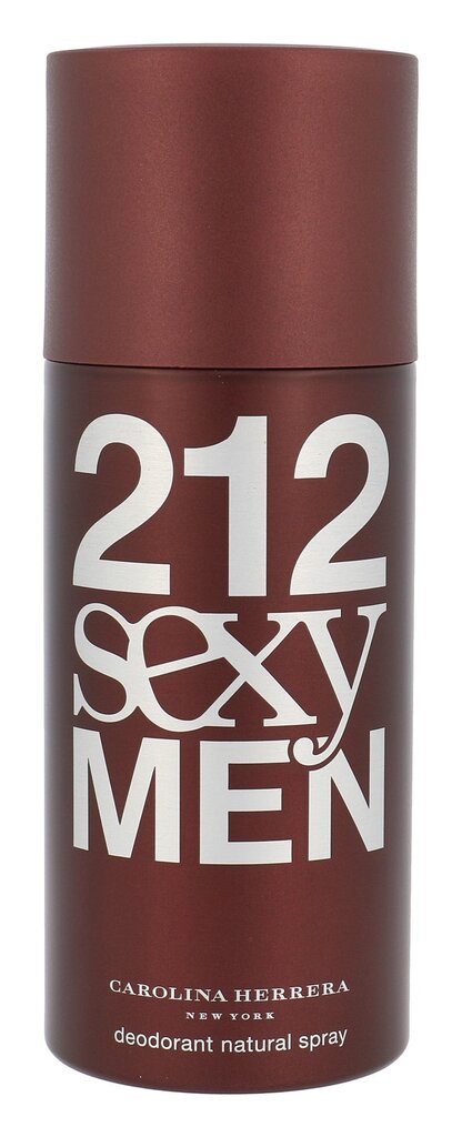 Purškiamas dezodorantas Carolina Herrera 212 Sexy Men vyrams 150 ml kaina ir informacija | Parfumuota kosmetika vyrams | pigu.lt