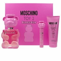Rinkinys Moschino Toy 2 Bubble Gum: EDT, 100 ml + kūno losjonas, 100 ml + EDT, 10 ml цена и информация | Женские духи | pigu.lt