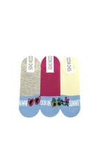 Бамбуковые короткие женские носки Soho Mood 2406, 3 пары цена и информация | Женские носки | pigu.lt