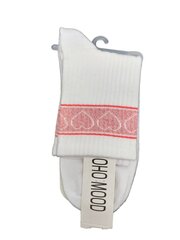 Kojinės moterims Soho Mood Fashion 9008-4, baltos kaina ir informacija | Moteriškos kojinės | pigu.lt
