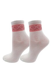 Kojinės moterims Soho Mood Fashion 9008-4, baltos kaina ir informacija | Moteriškos kojinės | pigu.lt