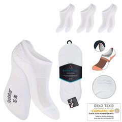 Unisex pėdutės su silikonu Footstar 71316, 3 poros kaina ir informacija | Vyriškos kojinės | pigu.lt