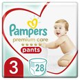 Подгузники-трусики Pampers Premium Care 3 размера, 6-11 кг, 28 шт.