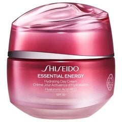 Drėkinamasis dieninis veido kremas Shiseido Essential Energy SPF20, 50ml kaina ir informacija | Veido kremai | pigu.lt