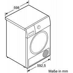 Siemens WT46G402 iQ500 kaina ir informacija | Džiovyklės | pigu.lt