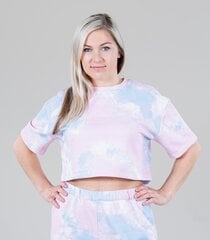 Женская футболка ONLY 15260370*01, розовая/голубая 5715307148069 цена и информация | Футболка женская | pigu.lt