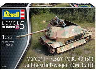 Сборная пластиковая модель Revell - Marder I on FCM 36 base, 1/35, 03292 цена и информация | Конструкторы и кубики | pigu.lt